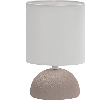 Настольный декоративный светильник Uniel Uml-b302 e14 brown под лампу е14, 40w. механический выключатель. коричневый. тм UL-00010753