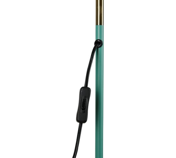 Напольный торшер Uniel Uml-t700 e27 green под лампу е27, 60w, с регулировкой наклона. механический выключатель зелёный. тм UL-00010187