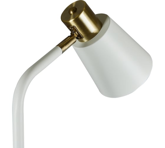 Напольный торшер Uniel Uml-t700 e27 white под лампу е27, 60w, с регулировкой наклона. механический выключатель. белый. тм UL-00010186