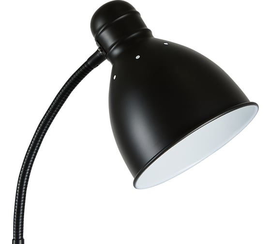 Напольный торшер Uniel Uml-t701 e27 black под лампу е27, 60w, с регулировкой наклона. механический выключатель. черный. тм UL-00010188
