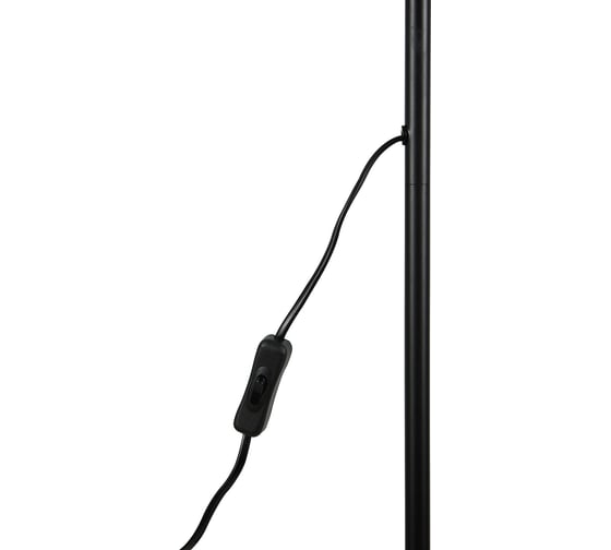Напольный торшер Uniel Uml-t701 e27 black под лампу е27, 60w, с регулировкой наклона. механический выключатель. черный. тм UL-00010188