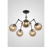 Потолочная люстра Мелодия Света P7546-5 BK 000024918