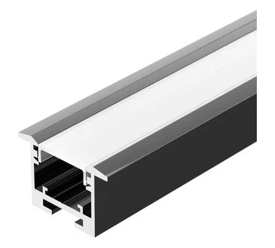 Профиль Arlight SL-LINE-3523-F-2500 BLACK 2.5 м 033738