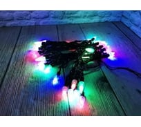 Гирлянда ТМ BIKSON 40 ламп, Свечки, LED, разноцвет, мигает, 5м артO0416-51 8\2151