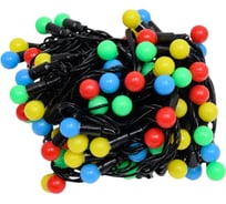 Гирлянда ТМ BIKSON 100 ламп, Горох, LED, разноцвет, контроллер, 8 режимов, 9м артHXH041620 8\1592