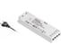 Блок питания GTV led slim easy click 12v, 30w, вход 220-240vac, ip20, размеры 160x50x18 мм, с mini amp и кабелем LD-ZAS30WEC-30 1