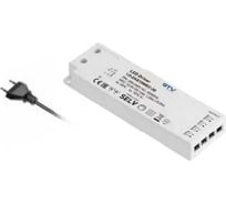 Блок питания для светодиодов GTV SLIM EASY CLICK 220/12V 20W IP20, с mini amp и проводом 1,5 м LD-ZAS20WEC-30