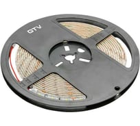 Светодиодная лента GTV 2835, 120 д/м, 10W, 12V, IP20, нейтральный белый, FLASH, 5 мм, открытая LD-2835-600-5MM-20-NE4
