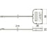 Соединительная колодка на шесть разъемов GTV MINI AMP, провод 2 м, черный LZ-AKZ612-10N 2