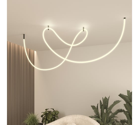 Гибкий неон Elektrostandard 336led 12w ip20 3000k full light круглый теплый белый, 8 м a065974