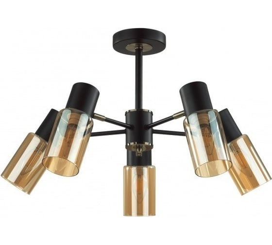 Потолочная люстра LUMION E14 5*40W RONNIE 5644/5C
