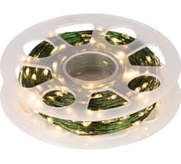 Светодиодная новогодняя гирлянда ЭРА ENIN500G нить, теплый свет, 50 м, 500 microLED, IP44, 220В Б0060428