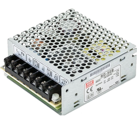 Источник питания AC/DC Mean Well RD-50B 50Вт Т00169979