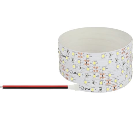 Светодиодная лента ЭРА LS28354,860124000KIP201 year5m, дневной белый, 5 м, Б0059897