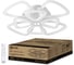 Светодиодный светильник IN HOME ELEGANT SANSA-W 120Вт 230В 3000-6500K 8400Лм 650x650x130мм c пультом ДУ белый 4690612035383 1