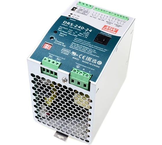 Источник питания Mean Well DRS-240-24 AC-DC для систем безопасности Т03724199
