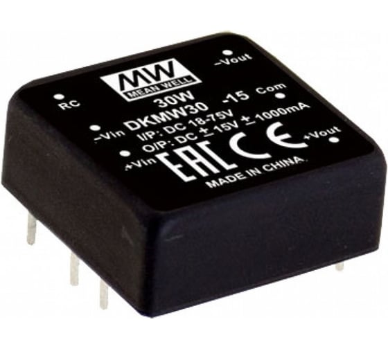 Преобразователь Mean Well DKMW30F-15 DC-DC Т02697935
