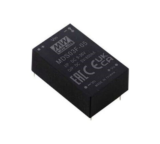 Медицинский DC-DC преобразователь Mean Well MDS03F-05 Т03701738 1