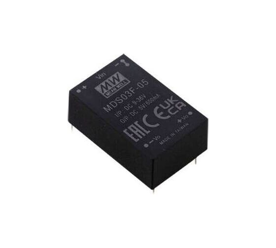 Медицинский DC-DC преобразователь Mean Well MDS03F-05 Т03701738