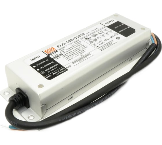 LED-драйвер Mean Well ELG-100-C1050 AC-DC Т02294372 1