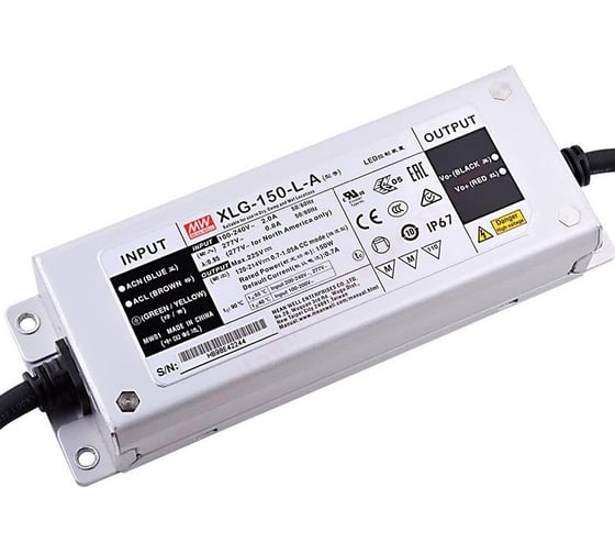 LED-драйвер Mean Well XLG-150-L-DA2 AC/DC Т03752688
