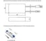 Бесконтактный выключатель для плиты и деревянных полок GTV 12V, IP20, до 50W AE-WPDRW-00 2