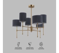 Потолочный светильник Eurosvet 60162/6 латунь a065665