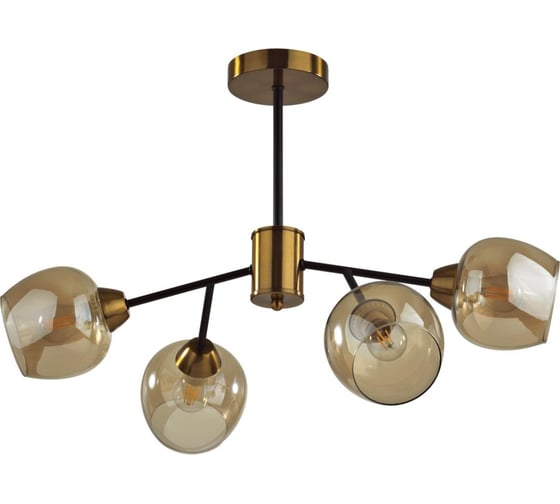 Потолочная люстра LUMION E27 4*60W ODELL 5649/4C 1