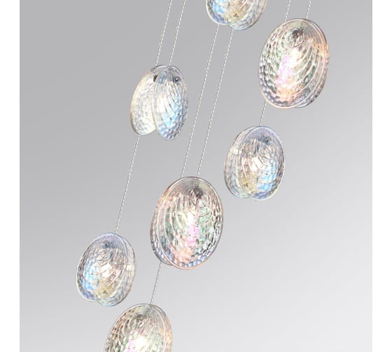 Каскадная люстра ODEON LIGHT G9 7*40W MUSSELS 5039/7
