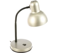 Настольный светильник Ультра ЛАЙТ MT2077 A 40Вт 220В ЛН Е27, серебристый 922