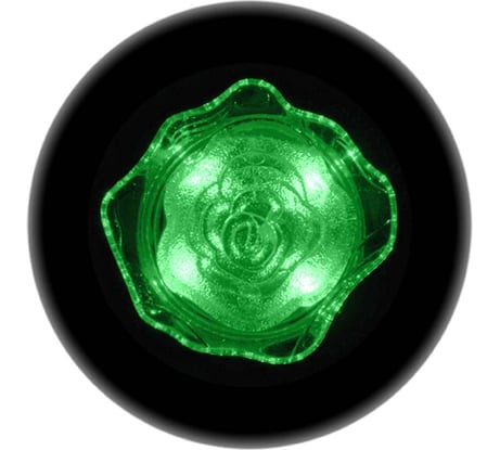 Ночник Ультра ЛАЙТ CZ-4A Роза 0,4Вт 220В LED, зеленый 941