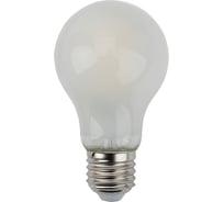 Светодиодная лампа ЭРА груша, филемент матовая F-LED A60-11W-840-E27 frost Б0035036