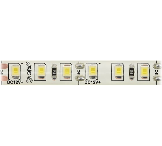 Светодиодная лента ЭРА LS2835-120LED-IP65-WW-eco-5m Б0035600