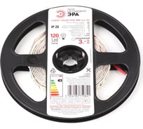 Светодиодная лента ЭРА LS2835-120LED-IP20-WW-eco-3m Б0035594