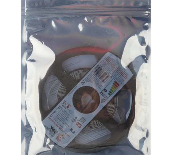 Светодиодная лента ЭРА LS2835-120LED-IP20-W-eco-3m Б0035593