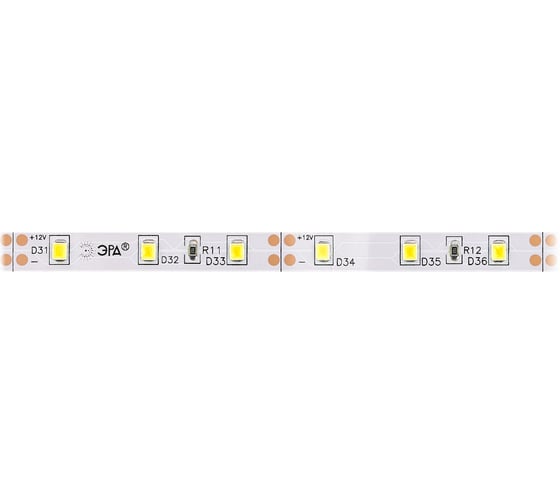 Светодиодная лента ЭРА LS2835-60LED-IP20-WW-eco-5m Б0035587