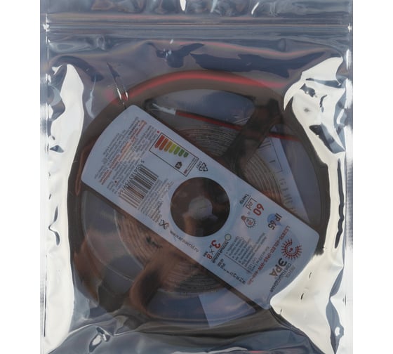 Светодиодная лента ЭРА LS2835-60LED-IP65-WW-eco-3m Б0035589