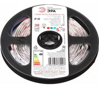 Светодиодная лента ЭРА LS5050-30LED-IP20-RGB-eco-5m Б0035602