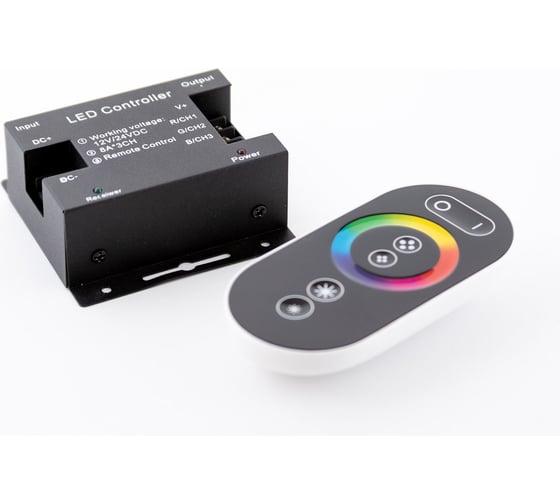 Сенсорный контроллер URM RGB RF6-24A-288/576W-12-24V-IP20 TOUCH С10424 1