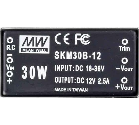 Преобразователь Mean Well SKM30B-12 DC/DC Т02021477