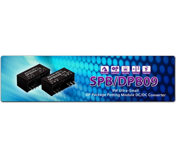 Преобразователь Mean Well DPB09C-12 DC-DC Т03416709