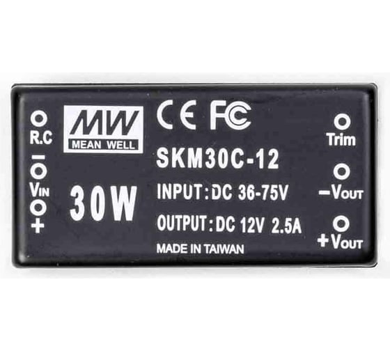 Преобразователь Mean Well SKM30C-12 DC/DC Т02021478