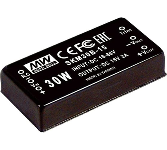 Преобразователь Mean Well SKM30B-15 DC-DC Т02021480 1