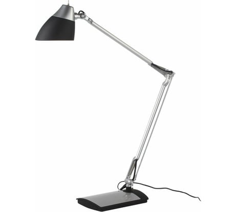 Настольный светильник SONNEN PH-104, на подставке, светодиодный, 8 Вт, алюминий, черный, 236690