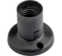 Патрон duwi E27 потолочный гладкий черный 24540 7