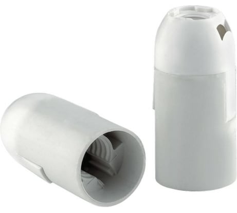 Патрон duwi E14 подвесной, гладкий, белый 24522 3