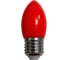 Светодиодная лампа Ecola Candle led color 2,0w, 220v, e27, red, свеча, красная, матовая, колба, 82x37 C7TR20ELY 1