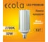 Светодиодная лампа Ecola Corn led premium 32,0w, 220v, e27, 2700k, кукуруза, со стеклом, 200x80 Z7NW32ELC 3
