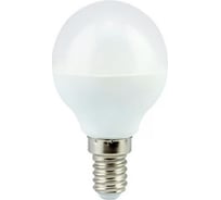Светодиодная лампа Ecola Globe led 7,0w, g45, 220v, e14, 4000k, шар, композит, 82x45 K4GV70ELC