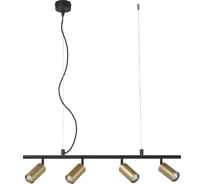 Подвесная люстра Crystal lux CLT 015C4 L800 BL-GO